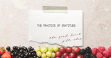 The Practice of Gratitude