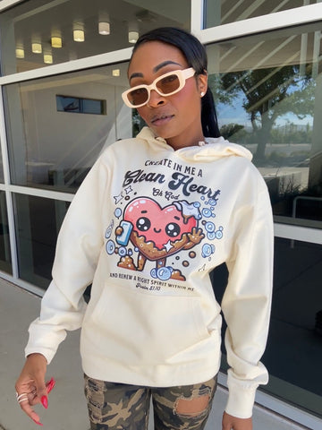 Clean Heart Unisex Hoodie