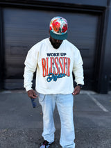 Woke Up Blessed Again Crewneck