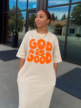 God Is Good T-shirt Dress