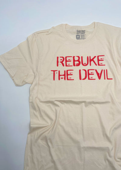 Rebuke The Devil Adult T-Shirt