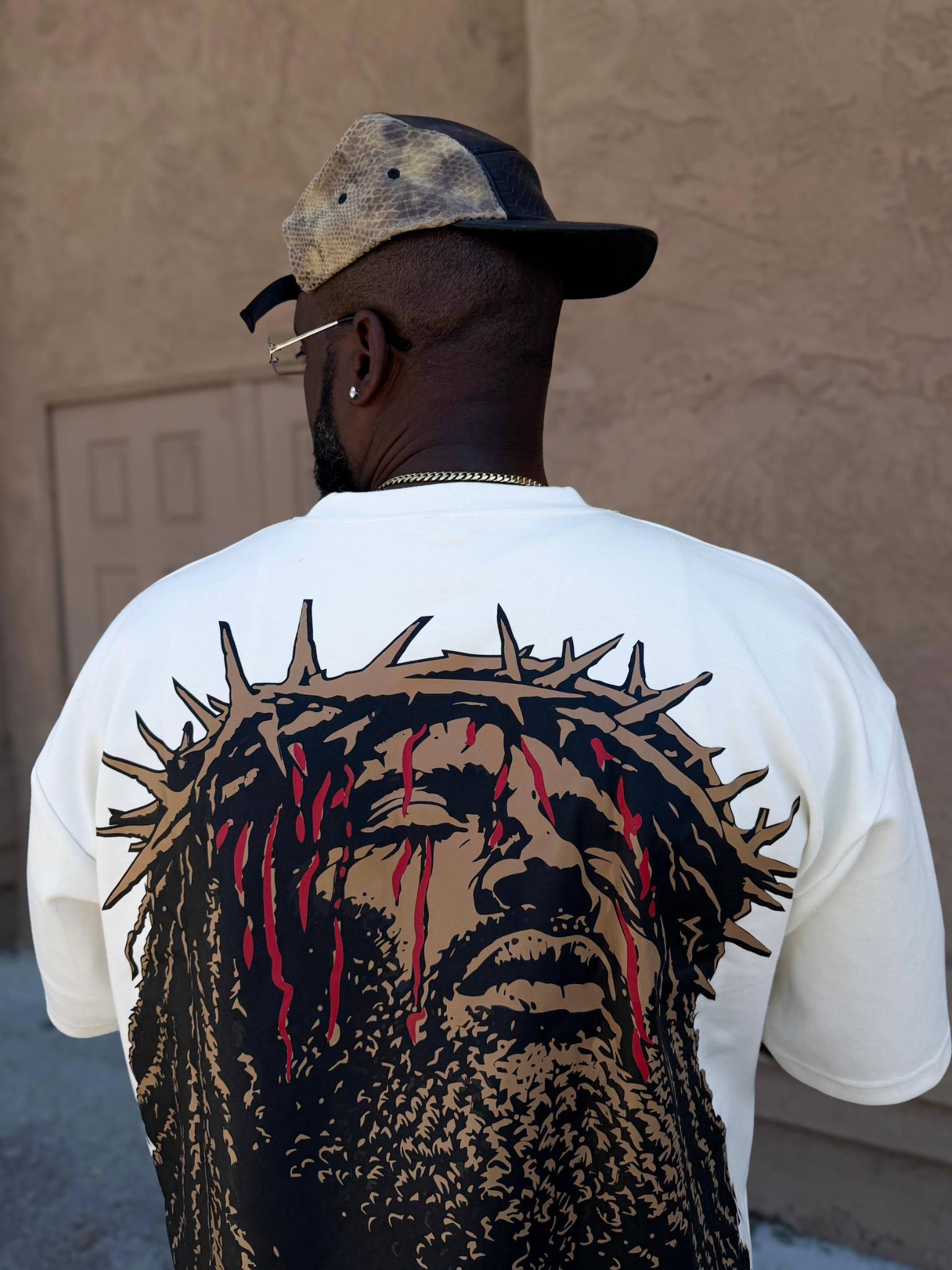 Worthy Is The Lamb (Cream) Tee