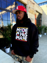 Made In His Image Unisex Hoodie (Black)