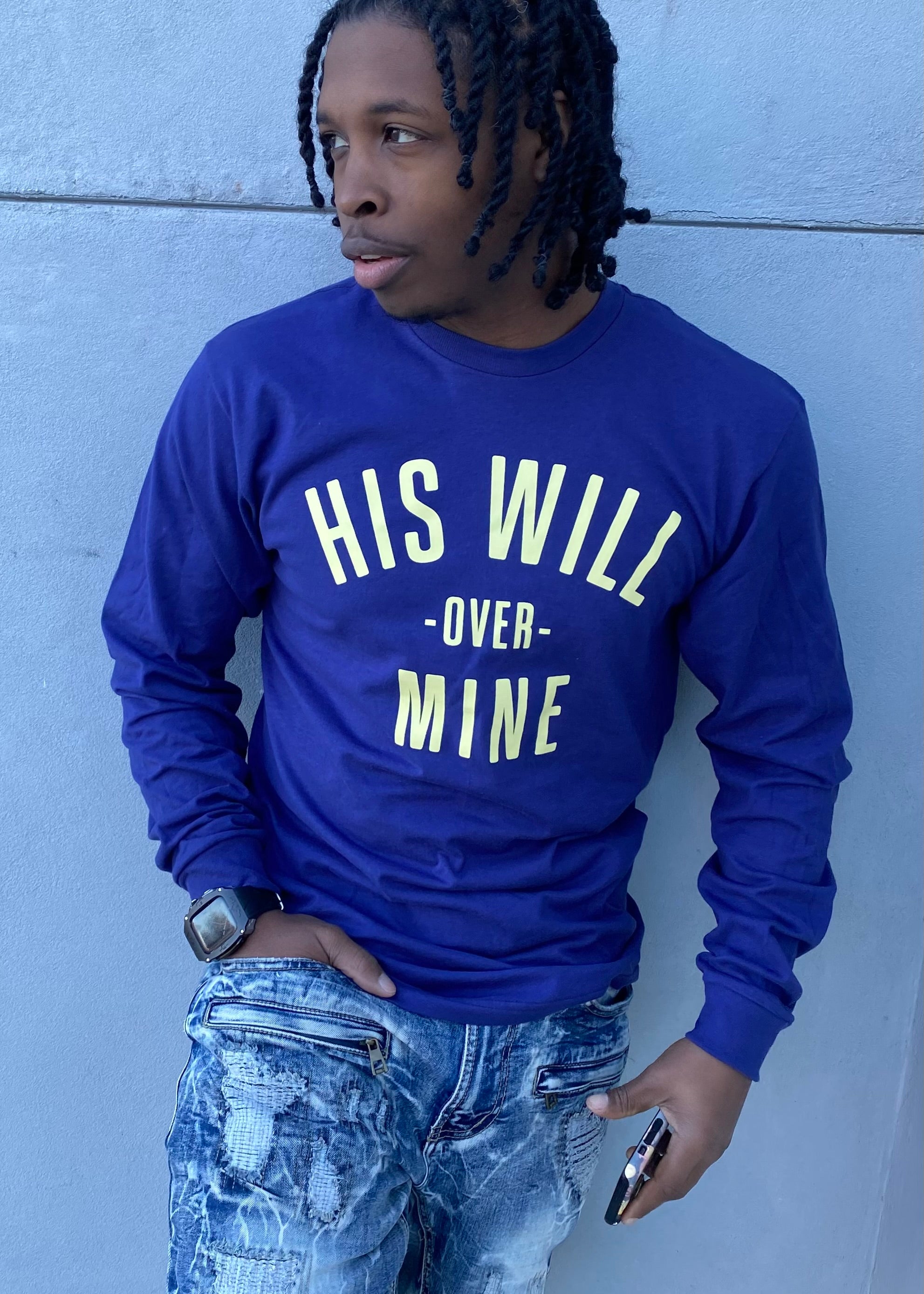 His Will (Long Sleeve) Adult T-Shirt