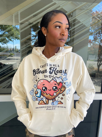 Clean Heart Unisex Hoodie