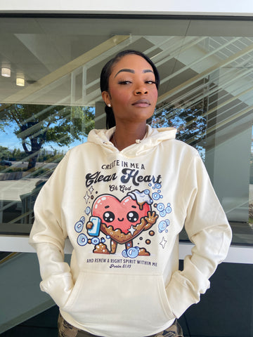 Clean Heart Unisex Hoodie