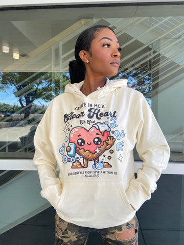Clean Heart Unisex Hoodie