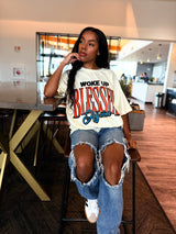 Woke Up Blessed Again Tee