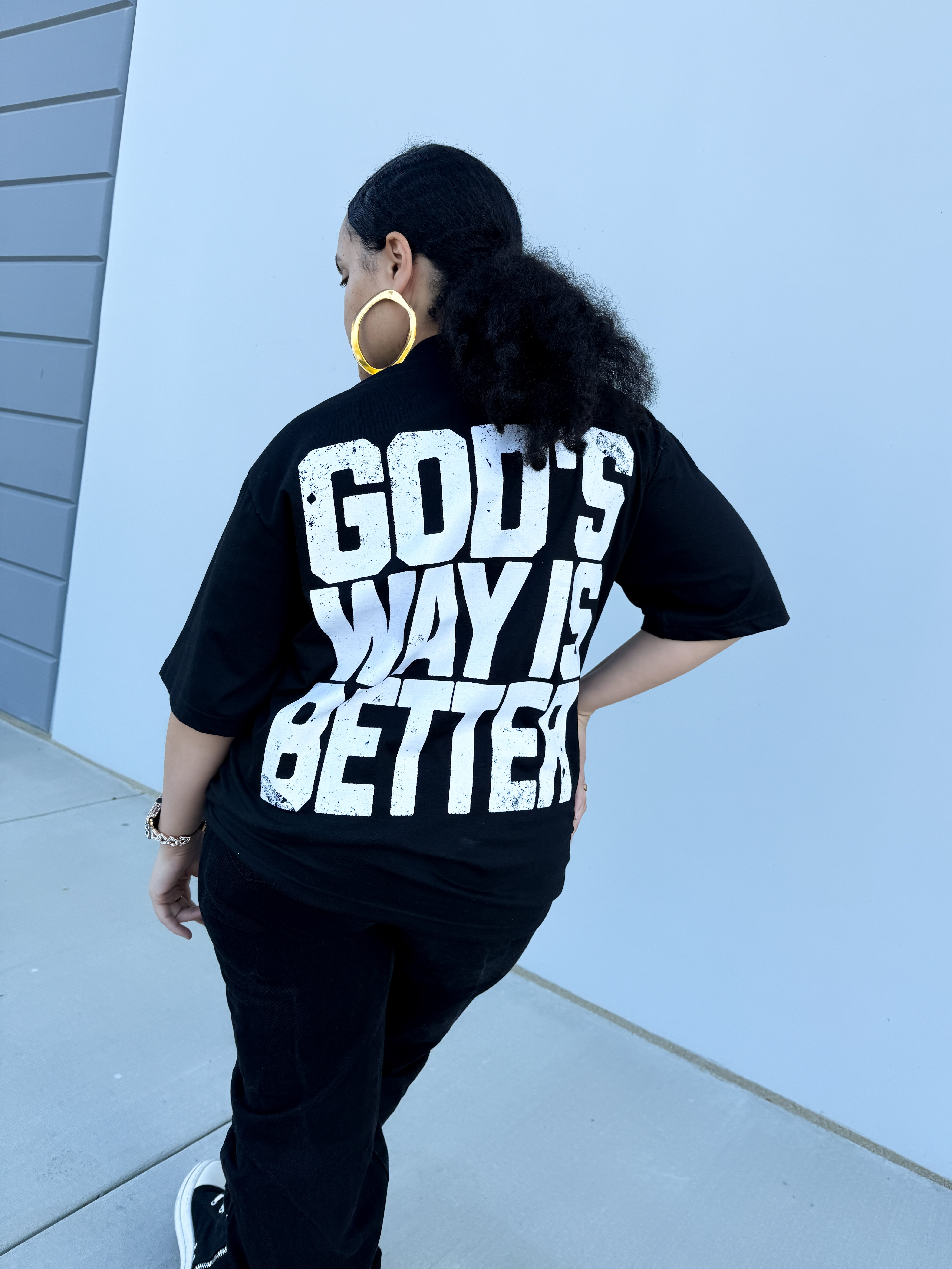 God's Way Is Better Adult T-shirt