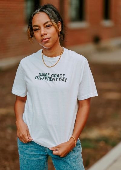Same Grace Different Day Adult T-Shirt