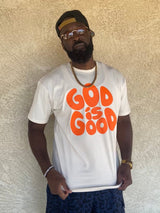 God Is Good Adult T-Shirt (Cream)