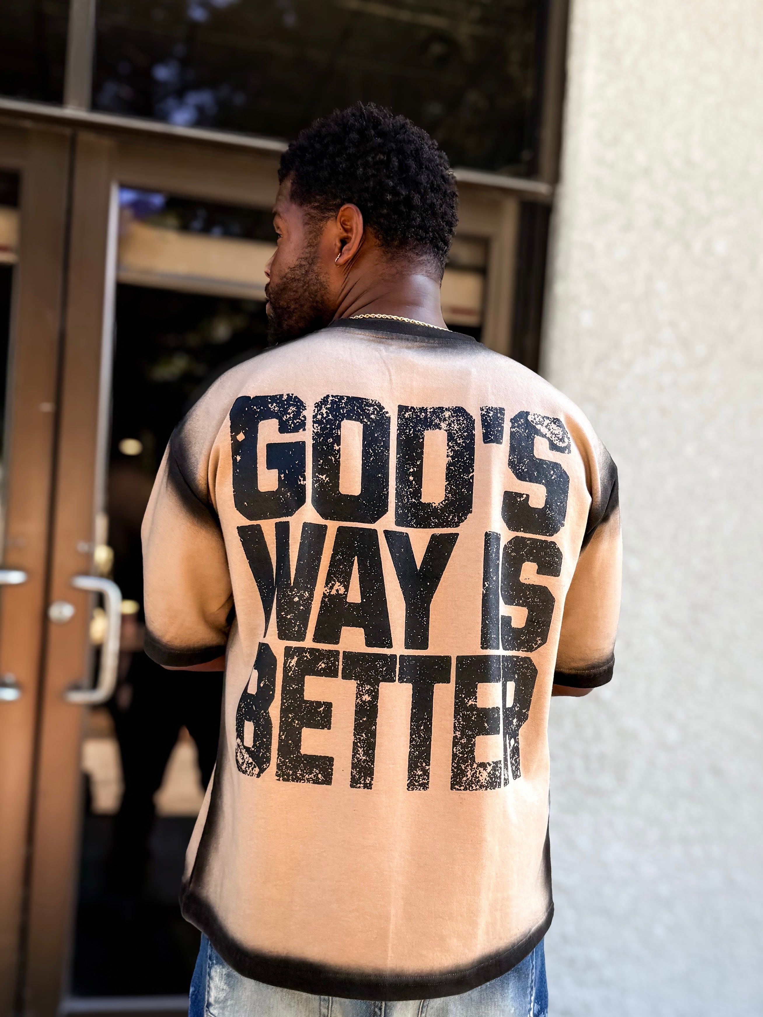 God's Way Is Better (Sandstorm) Adult T-shirt
