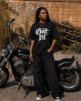 God 1st (Black) Tee