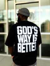 God's Way Is Better Adult T-shirt