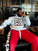 Made In His Image Unisex Hoodie (Gray)