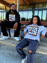 Made In His Image Unisex Hoodie (Gray)