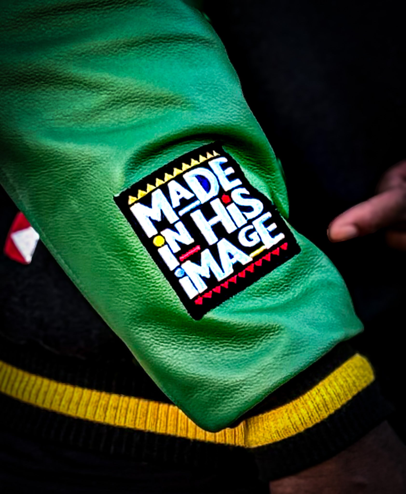 Made In His Image Letterman Jacket | PREORDER