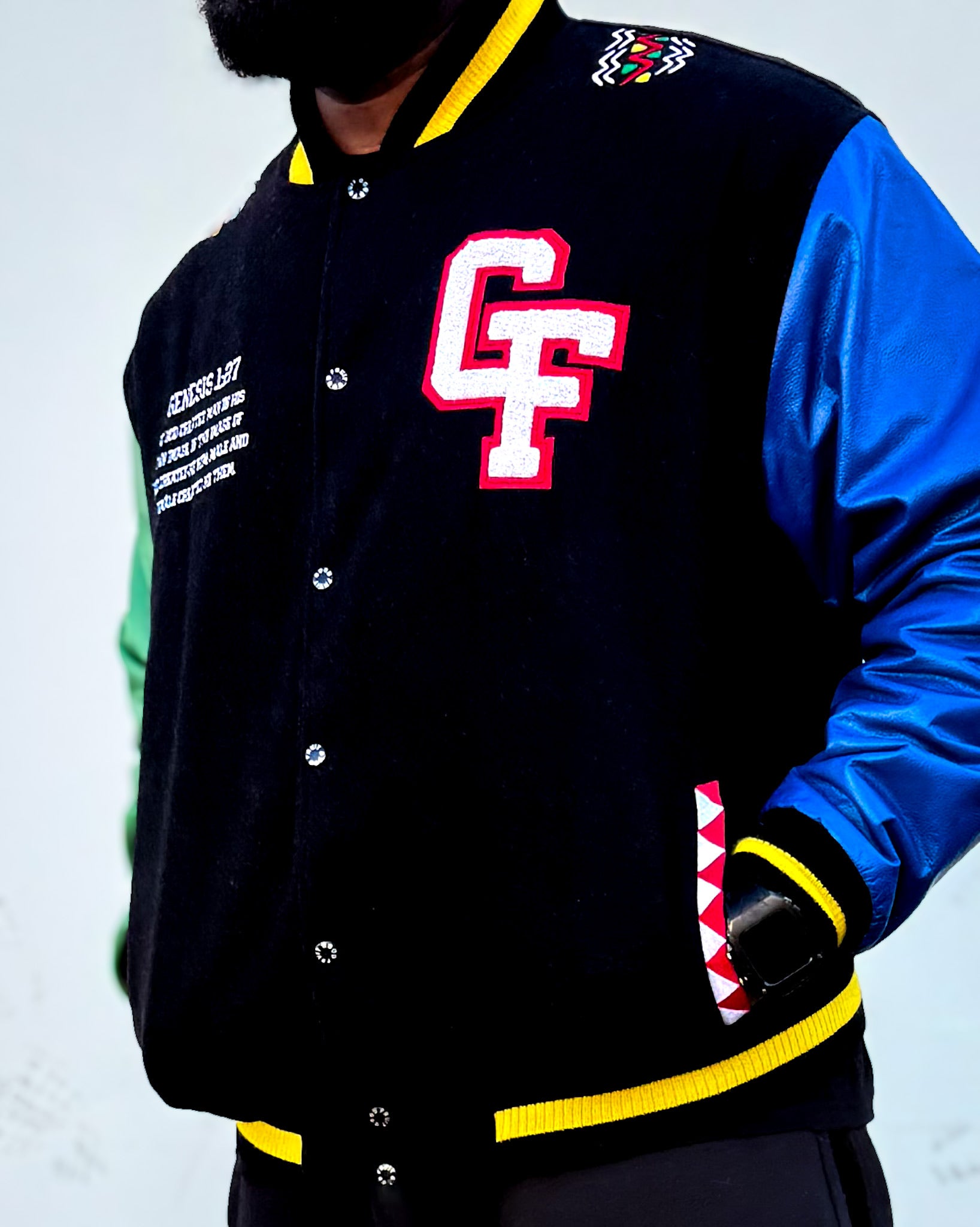 Made In His Image Letterman Jacket | PREORDER