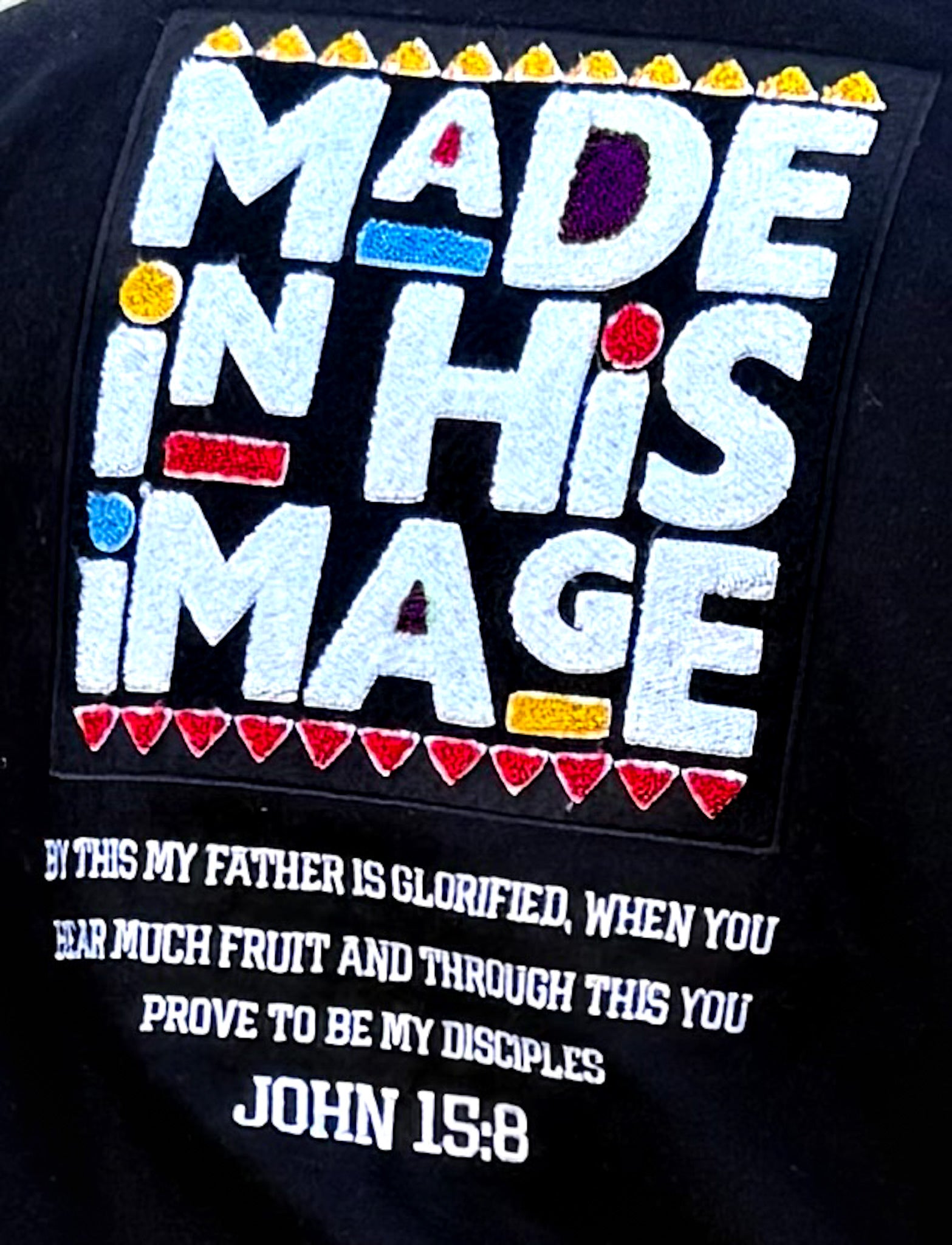 Made In His Image Letterman Jacket | PREORDER