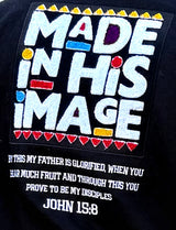 Made In His Image Letterman Jacket | PREORDER
