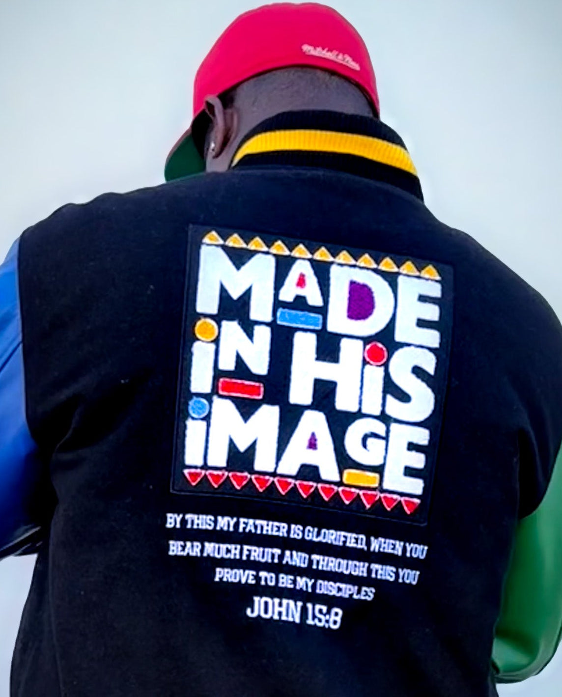 Made In His Image Letterman Jacket | PREORDER