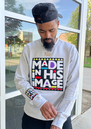 Made In His Image Crewneck (Black)