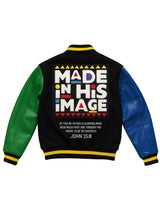 Made In His Image Letterman Jacket | PREORDER