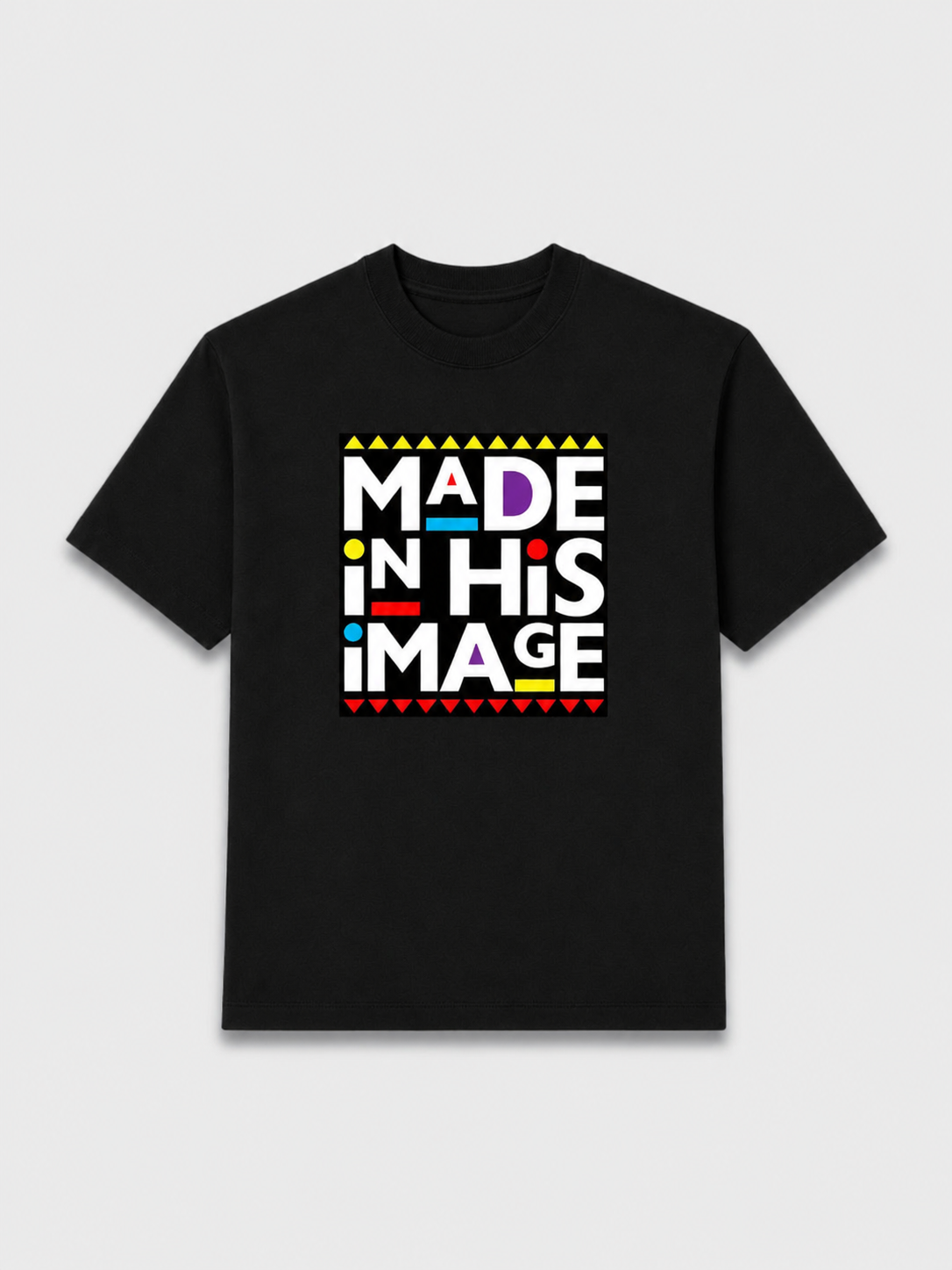 MADE IN HIS IMAGE™ (Black) Tee