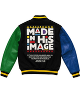 Made In His Image Letterman Jacket | PREORDER