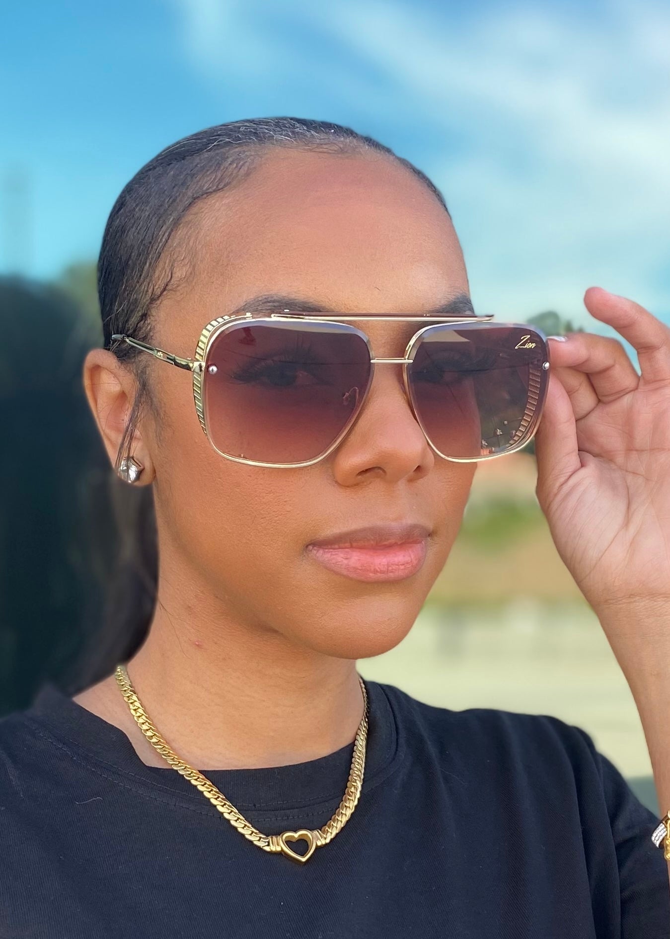 Tsâlal High Key Aviator Sunglasses