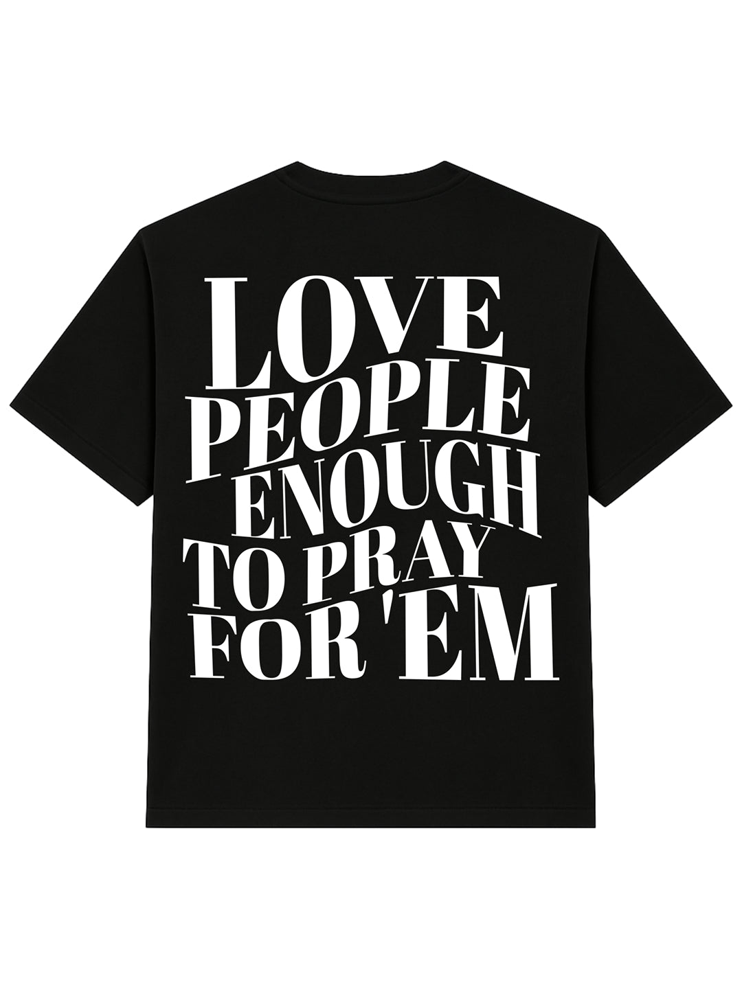 Love People (Black) Tee