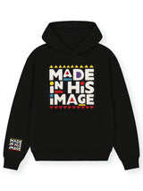 Made In His Image Unisex Hoodie (Black)