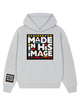 Made In His Image Unisex Hoodie (Gray)