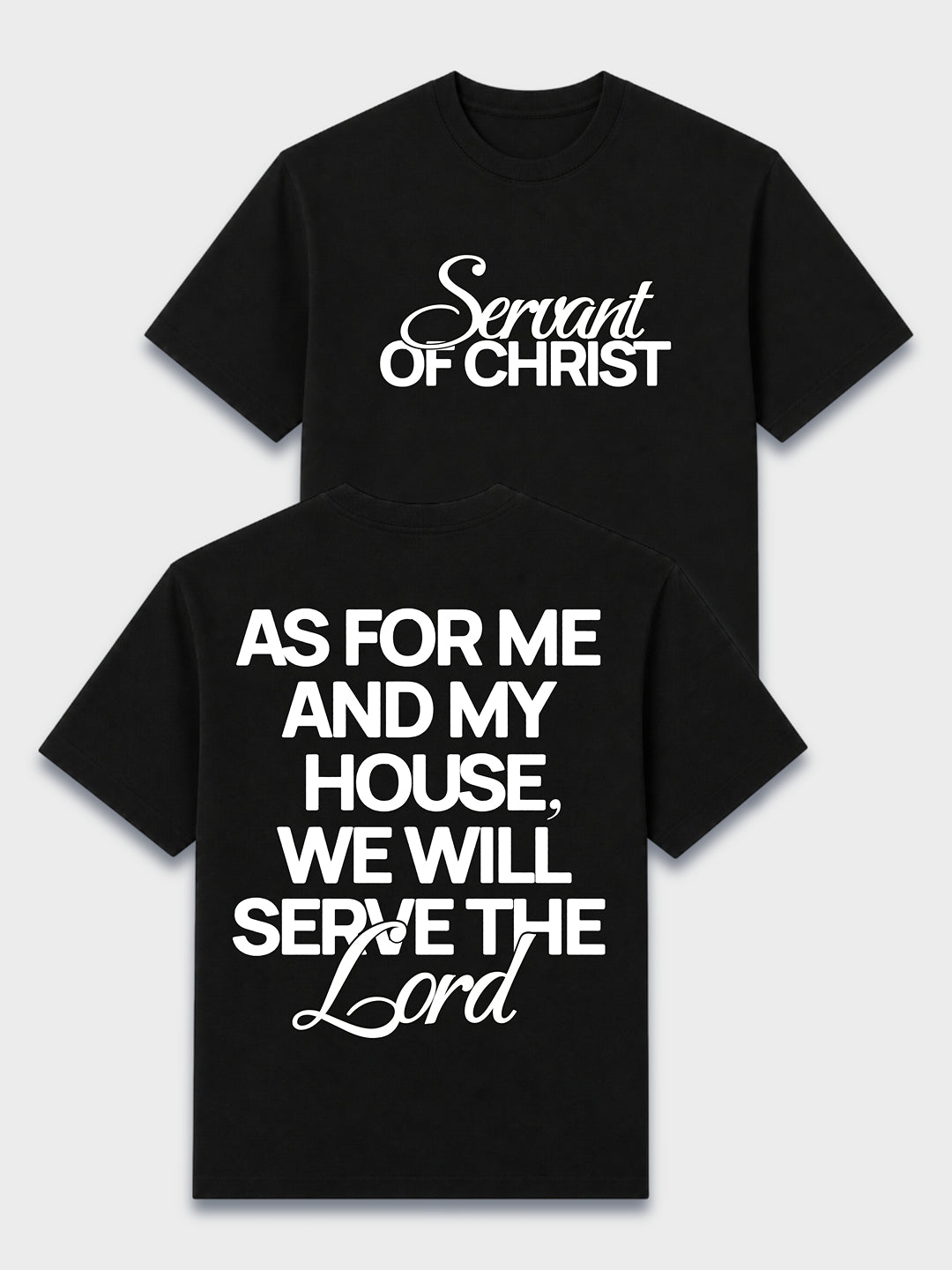 Servant of Christ (Black) Tee