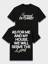 Servant of Christ (Black) Tee