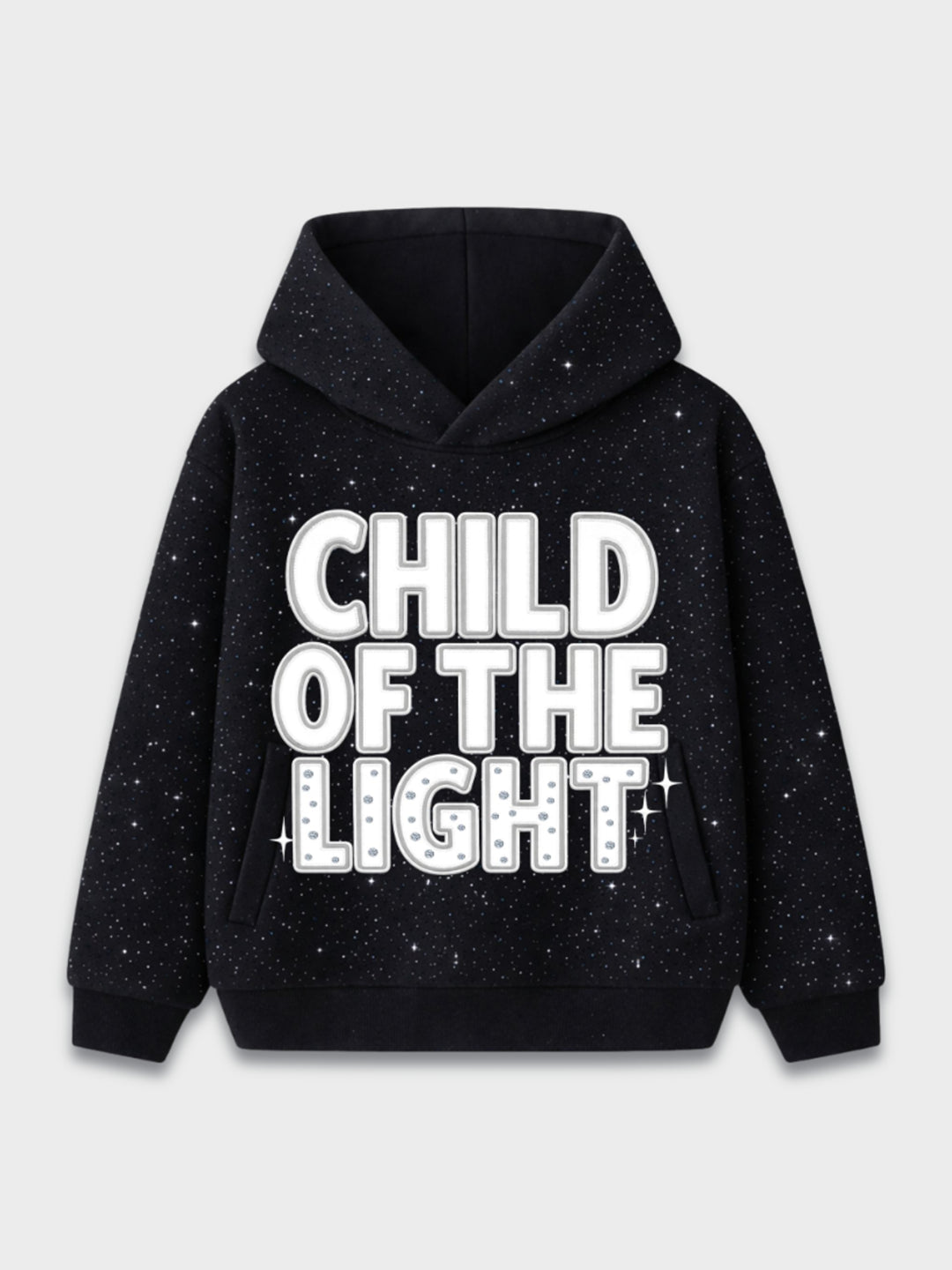 Child of the Light Crystal Hoodie (Black)