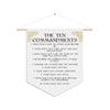 Ten Commandments Banner