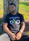 Powered By God Adult T-Shirt