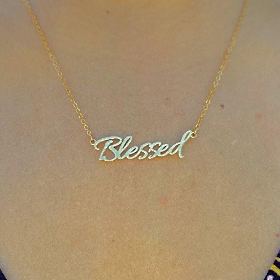 Blessed Necklace - The Good Fruit Gift Shop
