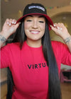 Virtue T-Shirt Dress (Red)