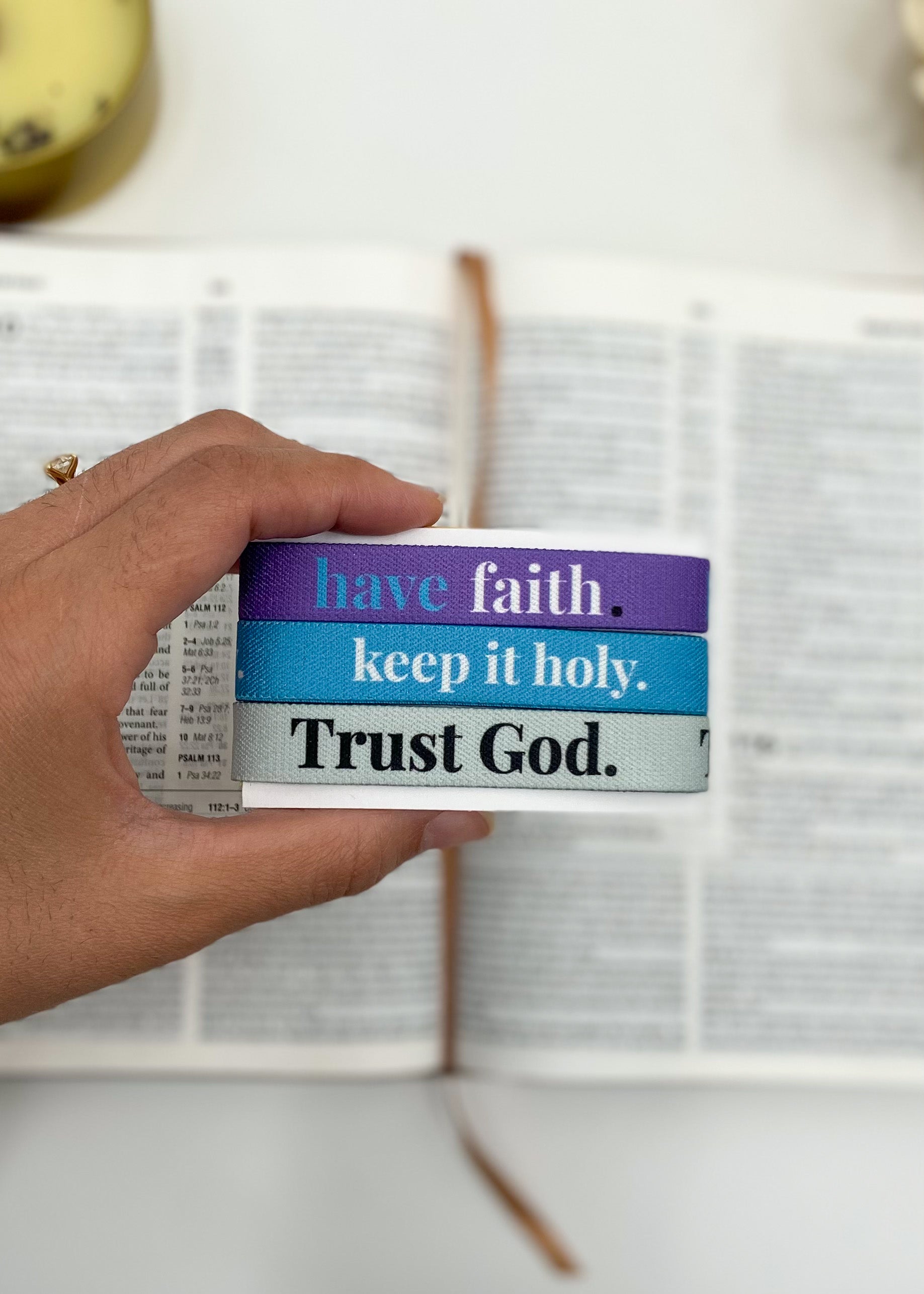 Faith wristbands sale